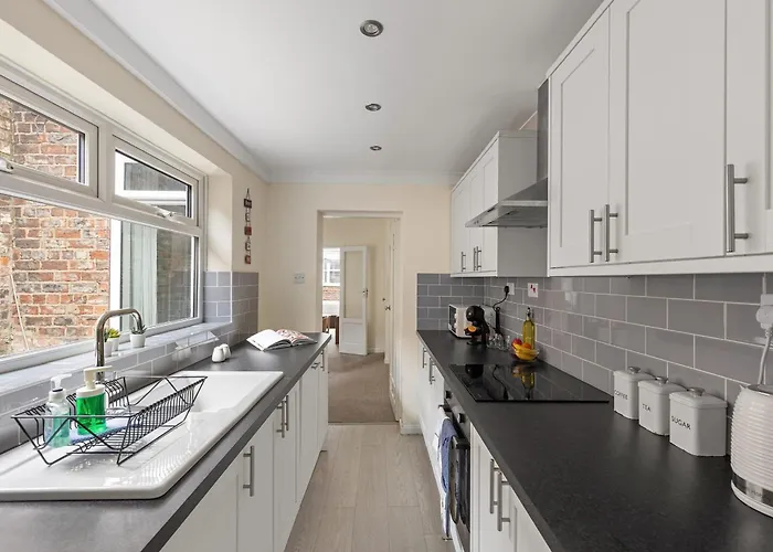 펜션 Park Crescent - Quaint Victorian With Free Parking